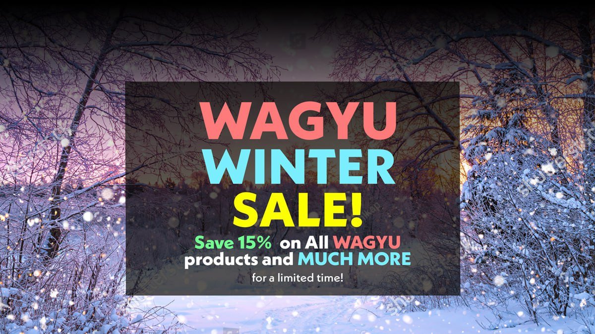 Wagyu Winter Sale The Meathead Store