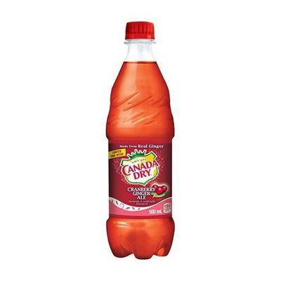 CANADA DRY - CRANBERRY GINGERALE - The Meathead Store