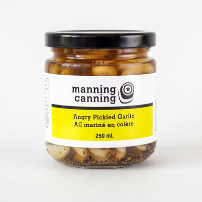 Manning Canning - Angry Pickled Garlic - The Meathead Store