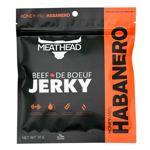 Meathead Beef Jerky Honey Habanero