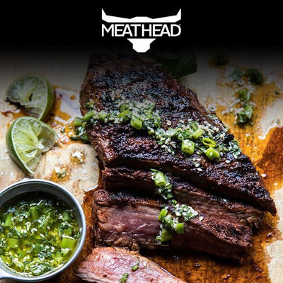 MEATHEAD CHIMICHURRI FLANK STEAK 8OZ - The Meathead Store
