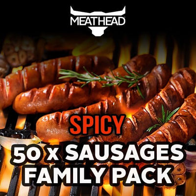 MEATHEAD SPICY SAUSAGE FAMILY PACK - The Meathead Store
