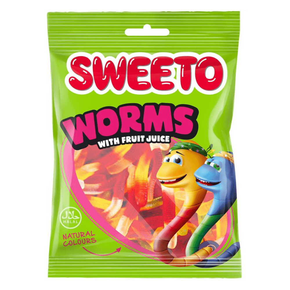 Sweeto Gummy Worms The Meathead Store