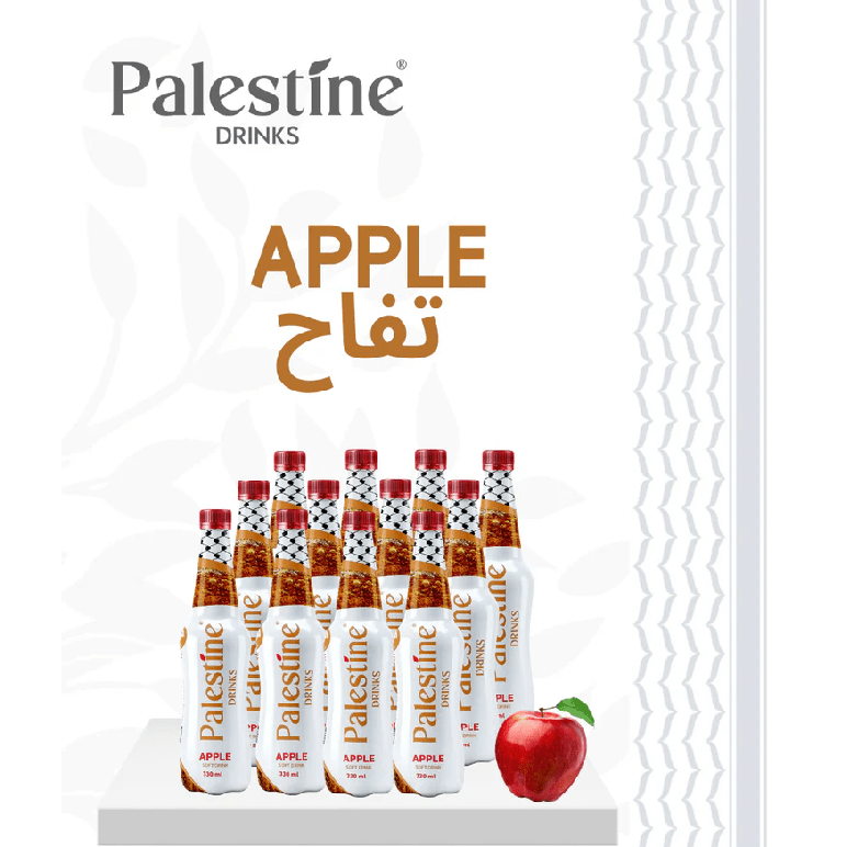 12 Pack Palestine Drinks Apple - The Meathead Store