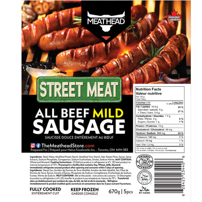 Meathead All Beef Mild Sausage