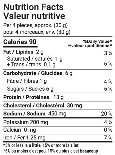 Meathead Beef Jerky Honey Habanero