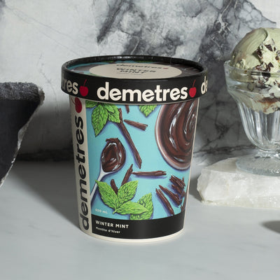 Demetres Winter Mint Ice Cream - The Meathead Store