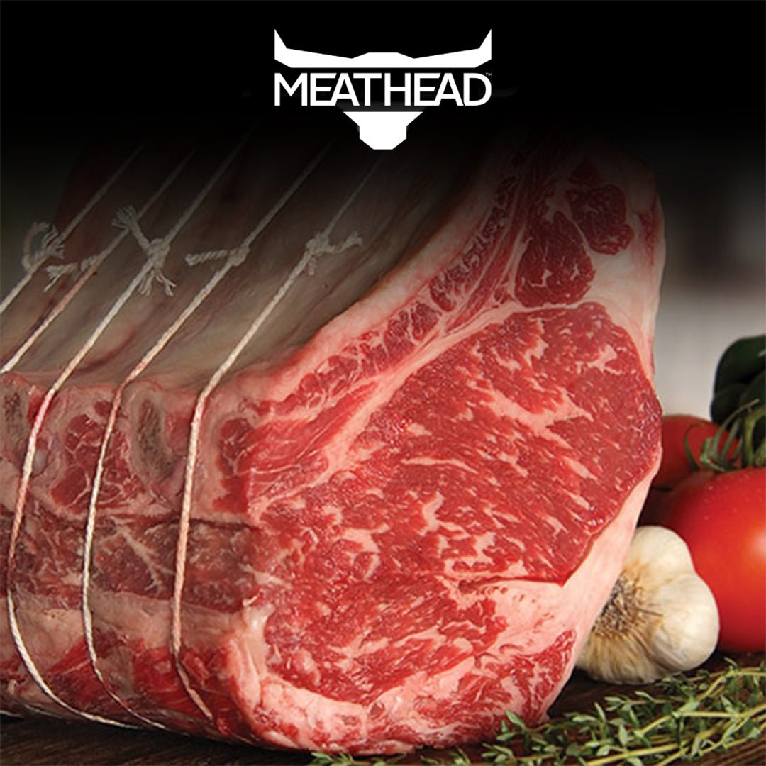 Meathead Angus Beef 3 Bone Prime Rib Roast - Various Weights - The Meathead Store