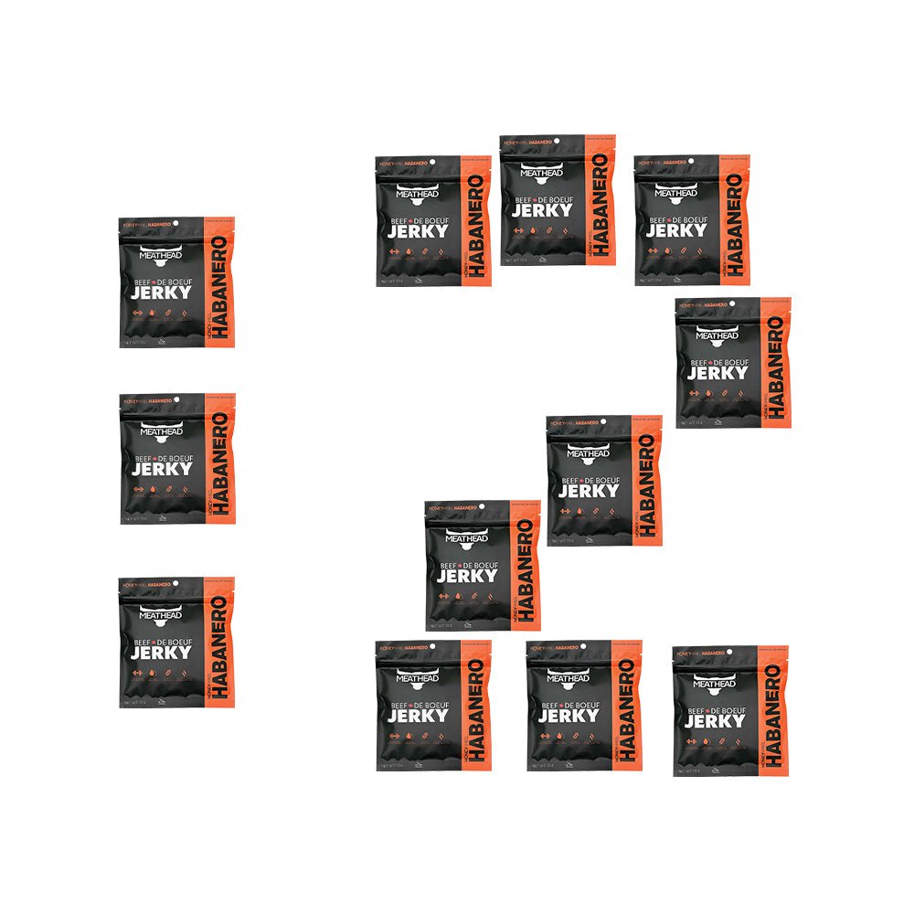 Meathead Beef Jerky Honey Habanero Case - The Meathead Store