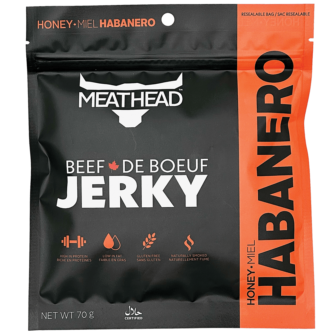 Meathead Beef Jerky Honey Habanero Case - The Meathead Store