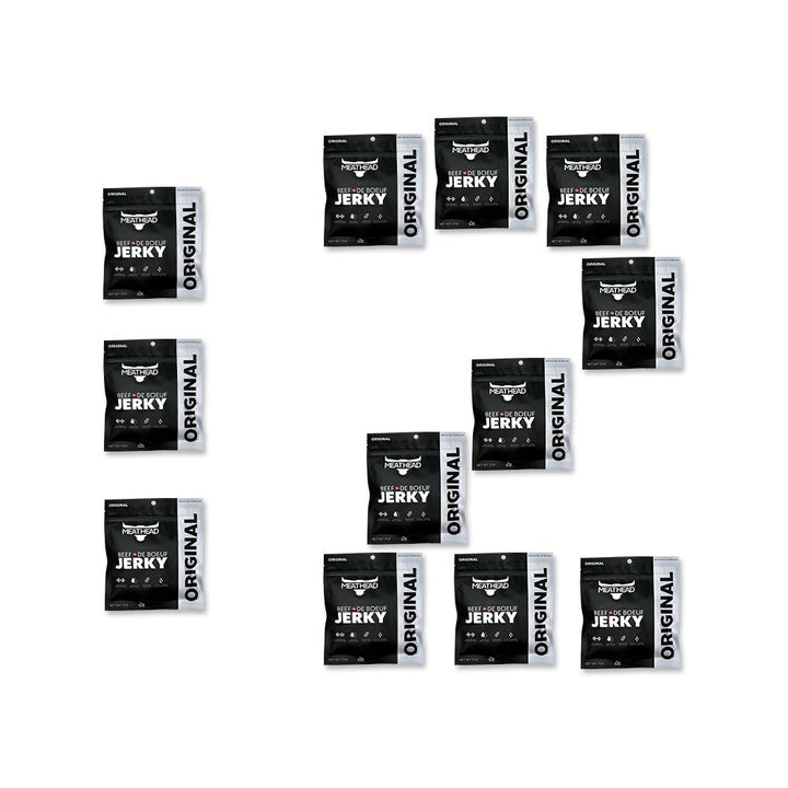 Meathead Beef Jerky Original Case - The Meathead Store