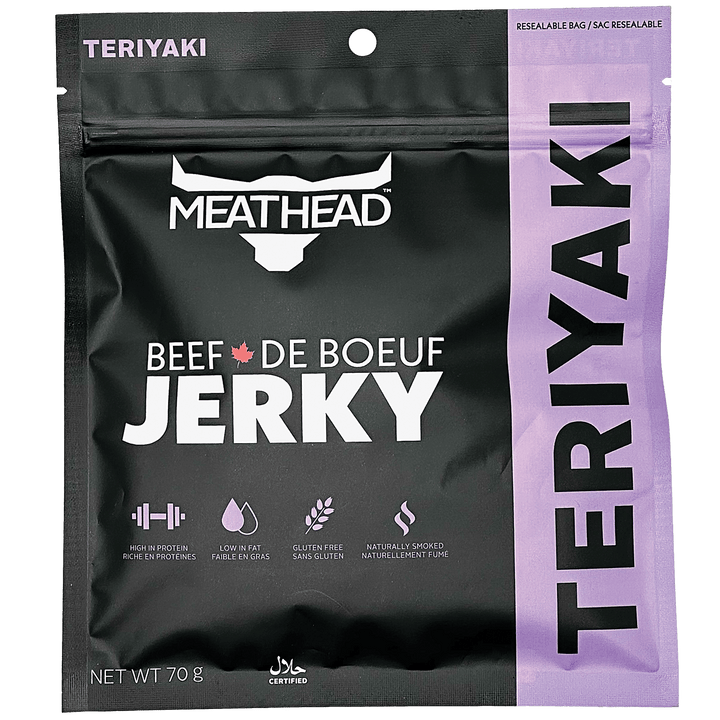 Meathead Beef Jerky Teriyaki Case - The Meathead Store
