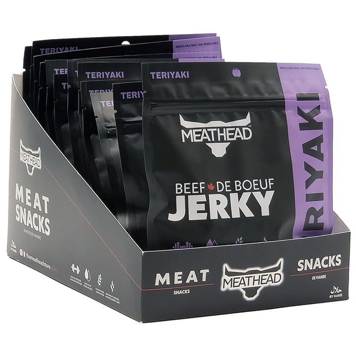 Meathead Beef Jerky Teriyaki Case - The Meathead Store