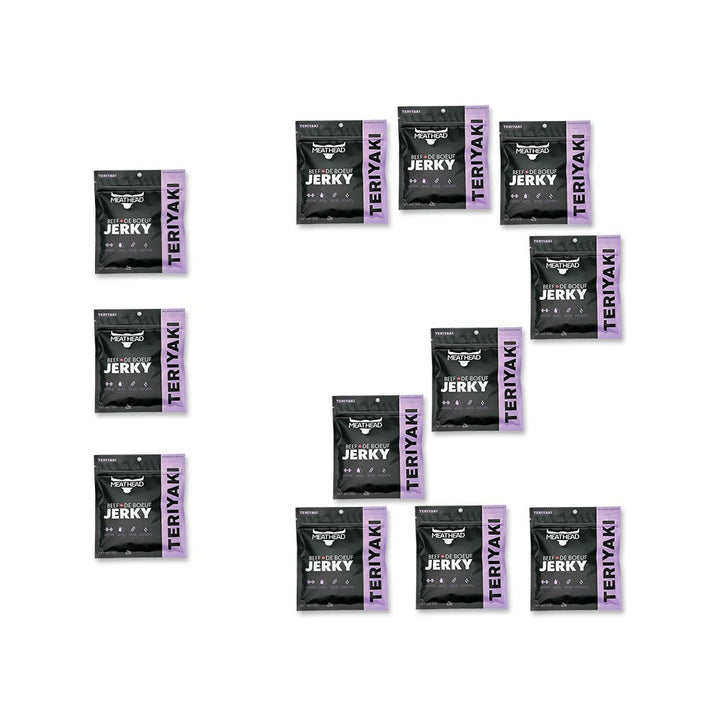 Meathead Beef Jerky Teriyaki Case - The Meathead Store