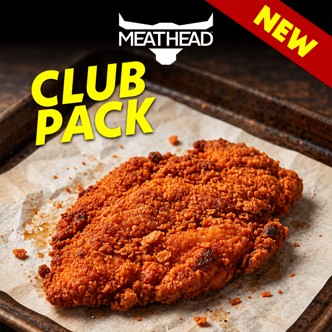 Meathead Cluckfire Spicy Breaded Chicken Filets Club Pack - The Meathead Store