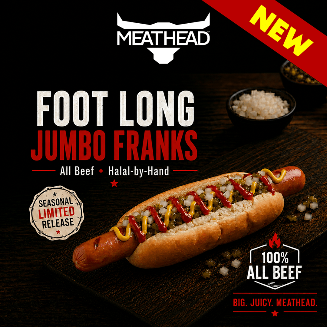 Meathead FOOTLONG Jumbo Franks - Hot Dogs - The Meathead Store