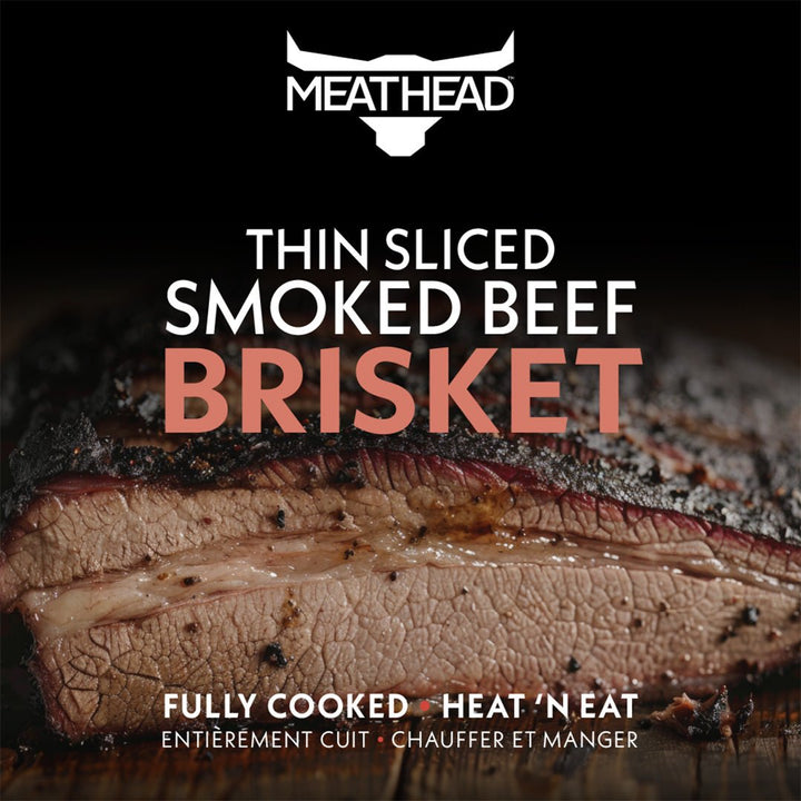 Meathead Smoked Beef Brisket Thin Sliced 10 oz - The Meathead Store