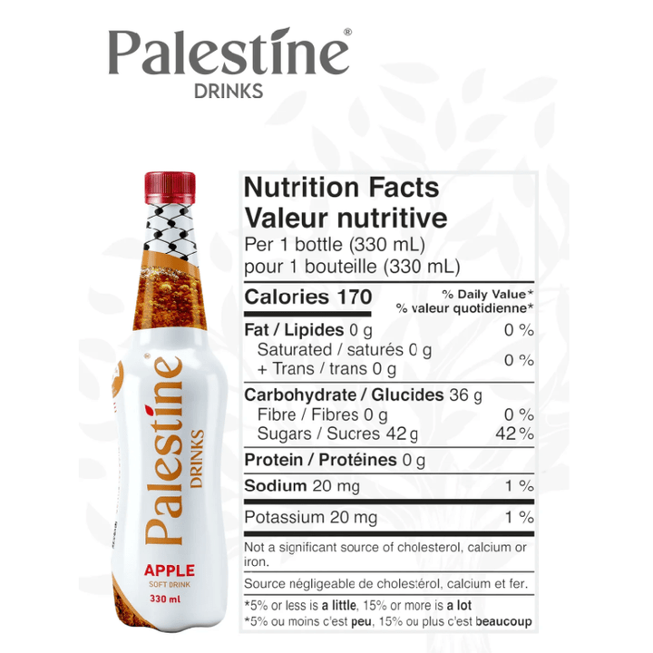 Palestine Drinks Apple - The Meathead Store