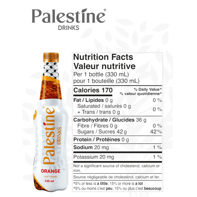 Palestine Drinks Orange - The Meathead Store