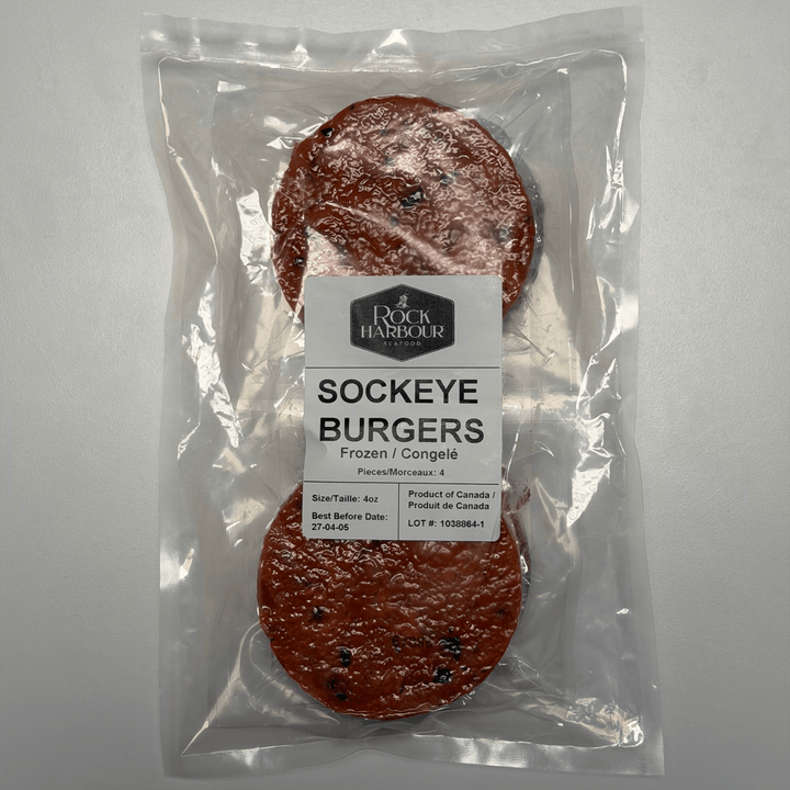 Rock Harbour Sockeye Salmon Burgers - The Meathead Store