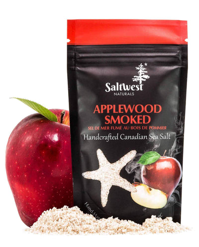 Saltwest Applewood Smoked Sea Salt - The Meathead Store