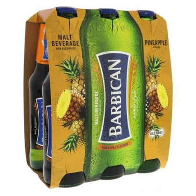 6 PACK BARBICAN MALT PINEAPPLE - The Meathead Store