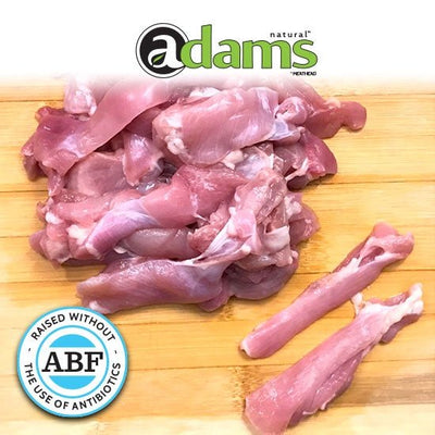 ADAMS ABF STIR FRY CHICKEN THIGH BONELESS SKINLESS - The Meathead Store