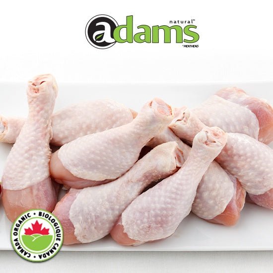 ADAMS ORGANIC CHICKEN DRUM - The Meathead Store