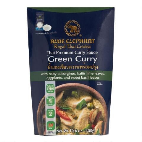 BLUE ELEPHANT GREEN CURRY SAUCE - The Meathead Store