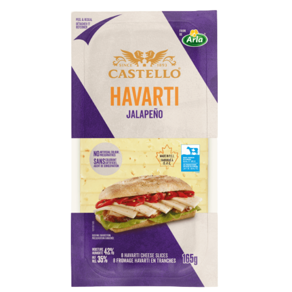 CASTELLO - HAVARTI | JALAPENO | SLICES - The Meathead Store