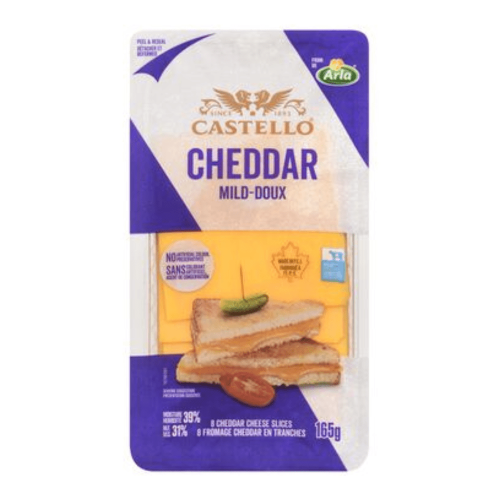 CASTELLO - MILD CHEDDAR | SLICES - The Meathead Store