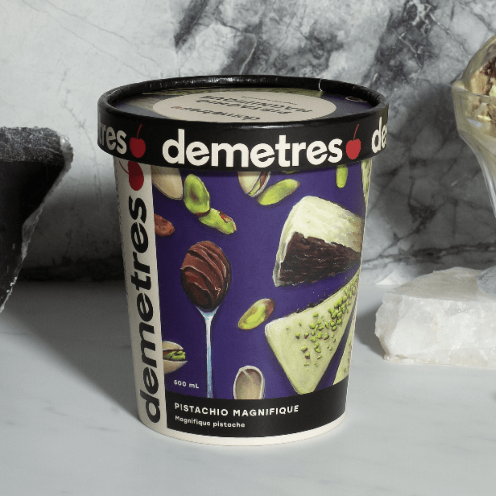 Demetres Pistachio Magnifique Ice Cream - The Meathead Store