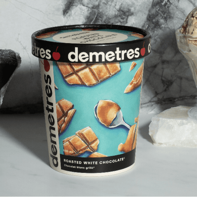Demetres Roasted White Chocolate Ice Cream - The Meathead Store