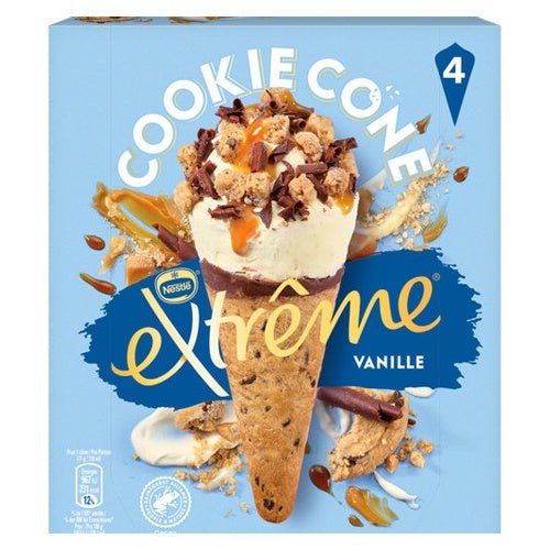 Extreme Cookie Cone Vanilla Ice Cream - The Meathead Store
