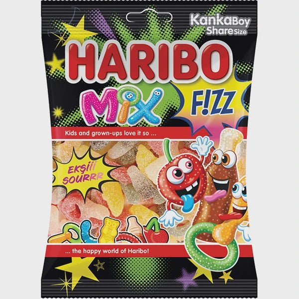 HARIBO FIZZY MIX GUMMIES - The Meathead Store