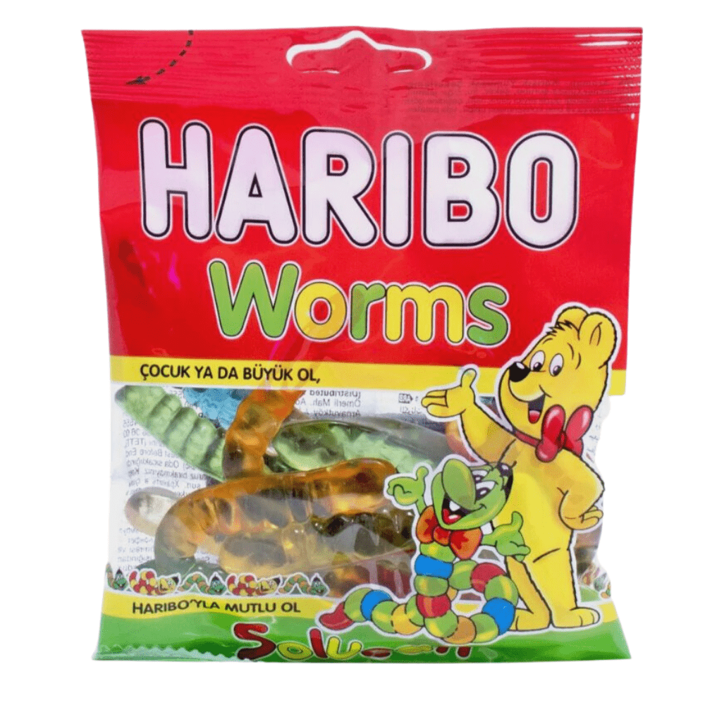HARIBO GUMMY WORMS - The Meathead Store