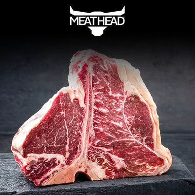 MEATHEAD AAA ANGUS PORTERHOUSE STEAK 32OZ - The Meathead Store