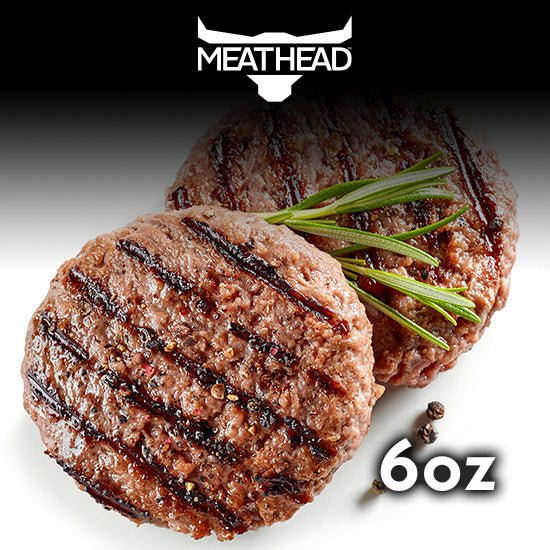 MEATHEAD ANGUS BEEF STEAK SPICE BURGER 6OZ x 2 - The Meathead Store
