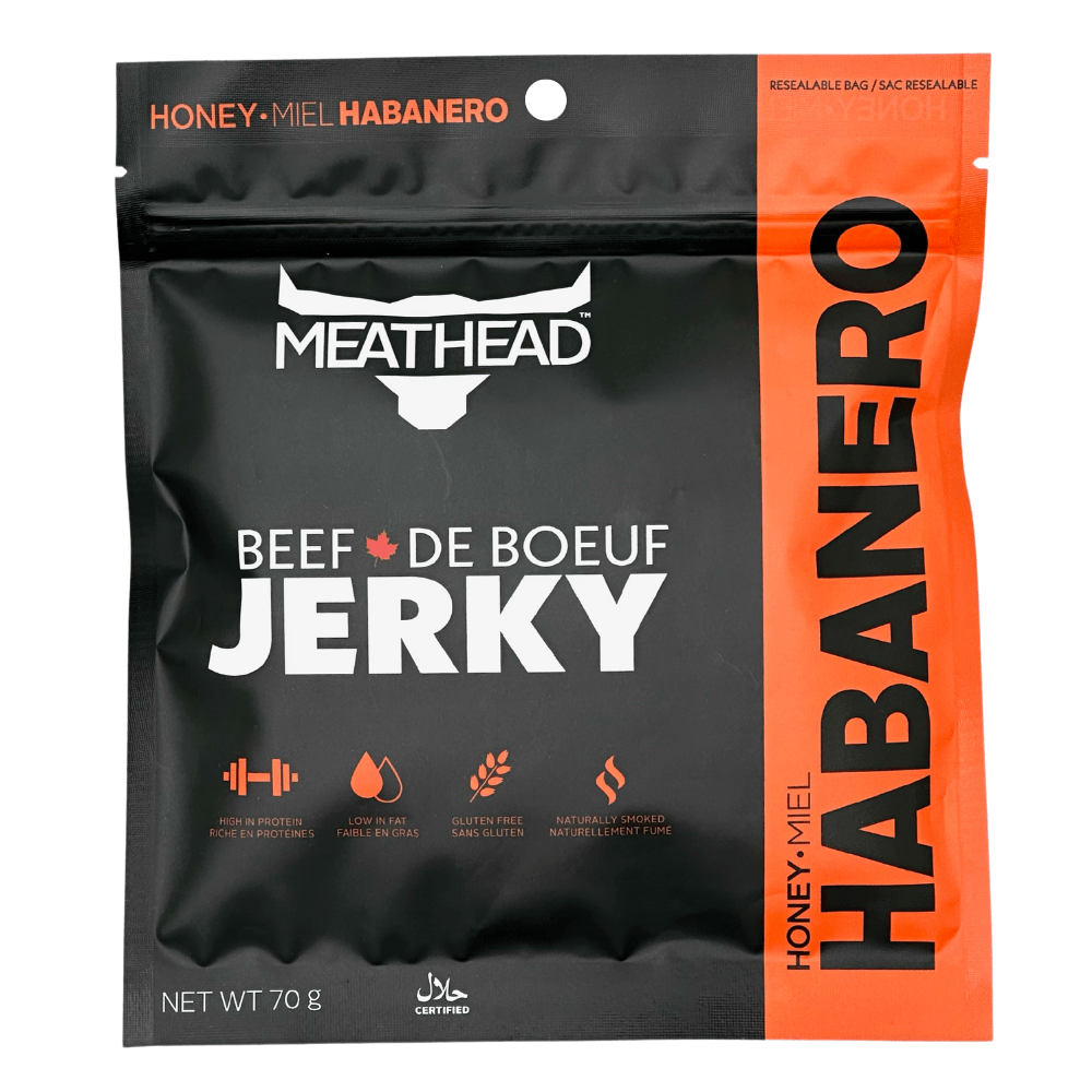 Meathead Beef Jerky Honey Habanero - The Meathead Store
