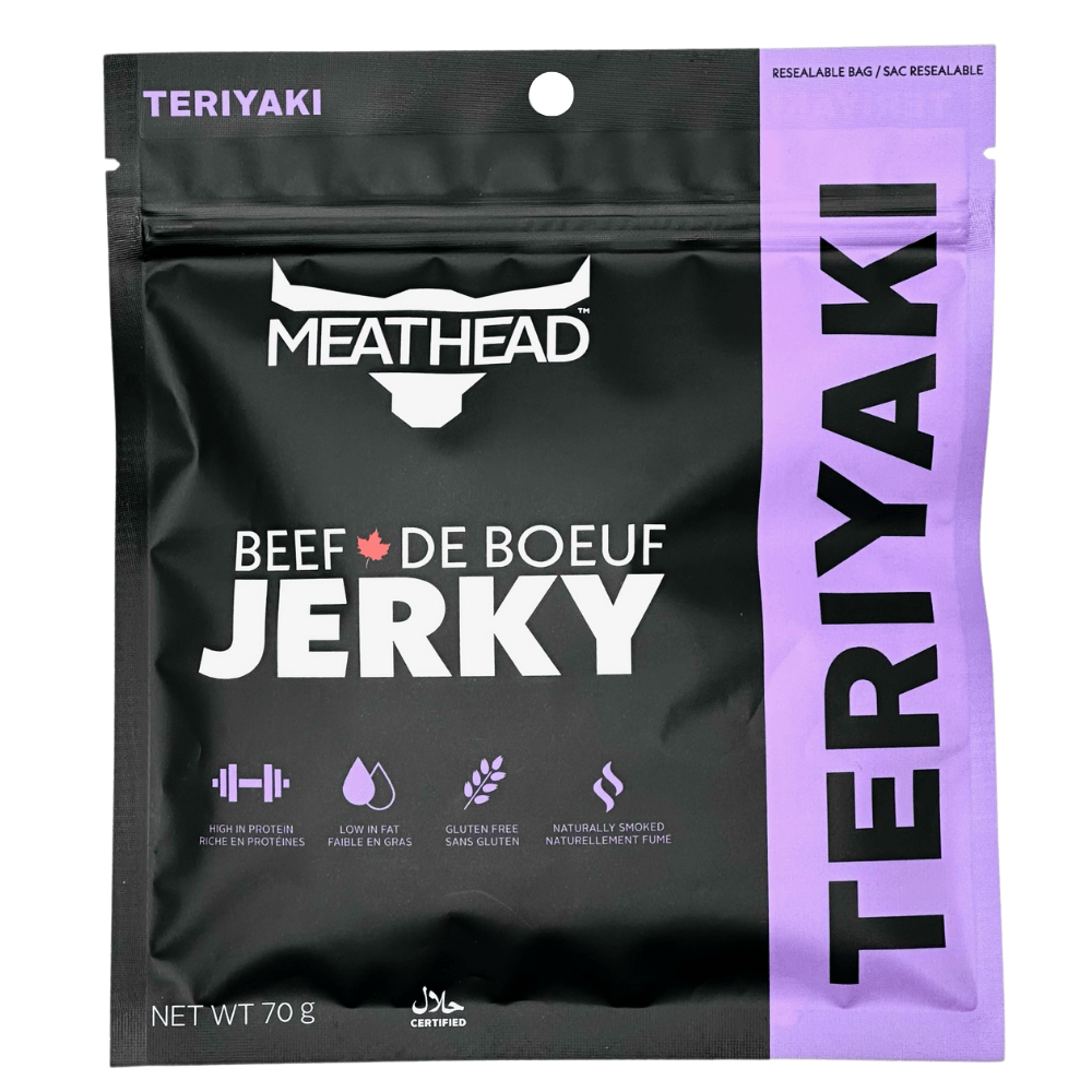 Meathead Beef Jerky Teriyaki - The Meathead Store