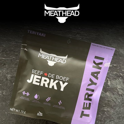MEATHEAD BEEF JERKY TERIYAKI - The Meathead Store