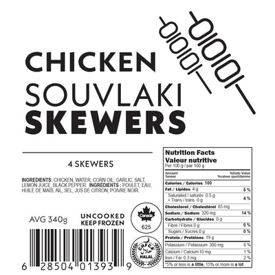 Meathead Chicken Souvlaki Skewers - The Meathead Store