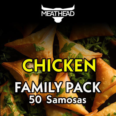 Meathead Large Chicken Samosa Family Pack - The Meathead Store
