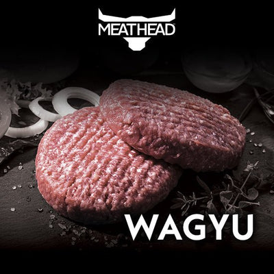 MEATHEAD PURE WAGYU BEEF BURGER PATTIES 6OZ X 2 - The Meathead Store