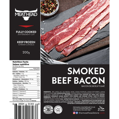 Meathead Smoked Beef Bacon - The Meathead Store