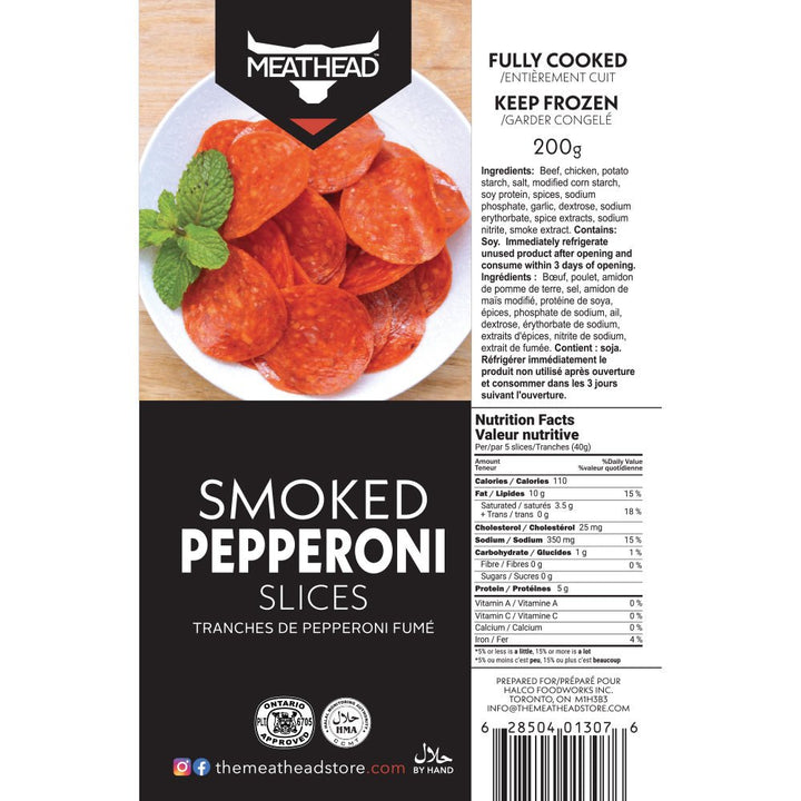 Meathead Smoked Pepperoni - The Meathead Store