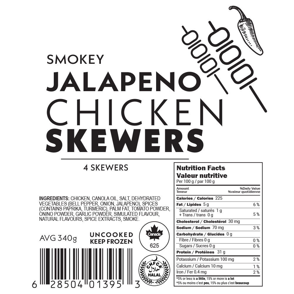 Meathead Smokey Jalapeno Chicken Skewers - The Meathead Store