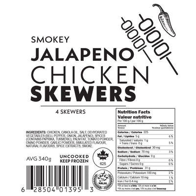 Meathead Smokey Jalapeno Chicken Skewers - The Meathead Store