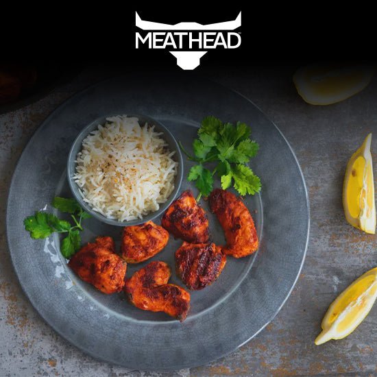 MEATHEAD TANDOORI BONELESS SKINLESS THIGHS - The Meathead Store