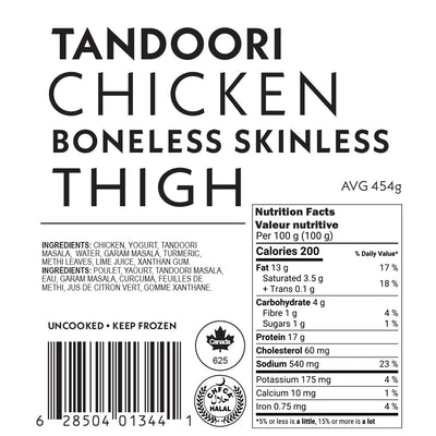 Meathead Tandoori Boneless Skinless Thighs - The Meathead Store